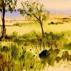 caminando hacia el mar