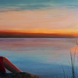 Esperant la posta de sol