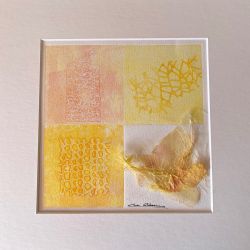 Empremta de la llum del blat.  30x30cm