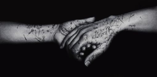 SHARING MOMENTS 50 x 100 cm