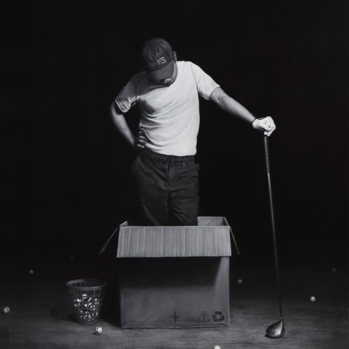 DRIVING RANGE 116 x 89 cm