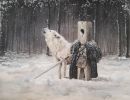 JON SNOW 30 x 40 cm