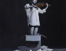 LEARNING VIOLIN 116 x 89 cm