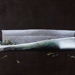 PERDENT EL TEMPS 81 x 130 cm