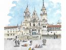 placa del obradoiro
