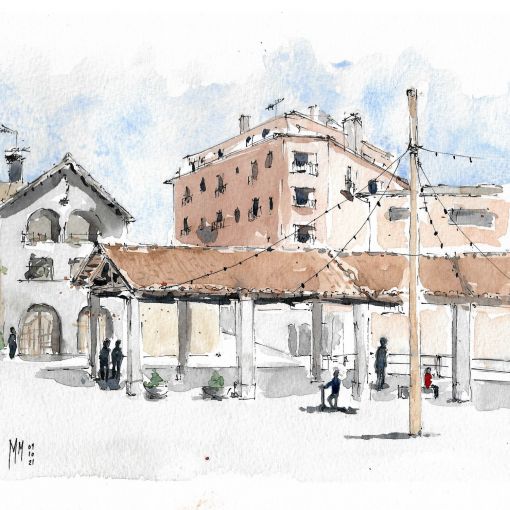 sant hilari sacalm  placa