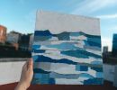 Paisatge blau