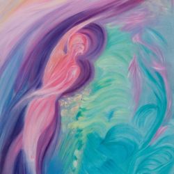 Entre somnis  80 cm x 40 cm