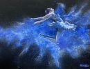 Dancing blue